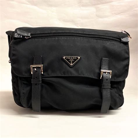 prada small messenger bag|Prada nylon Messenger bag vintage.